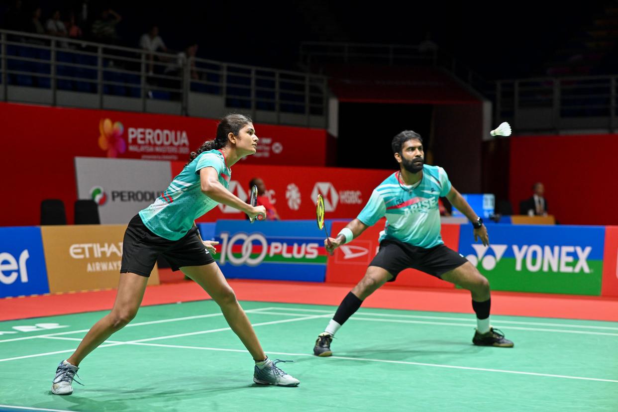 开云体育登录-马来西亚羽毛球队鏖战韩国羽毛球队，辛杜统治全场